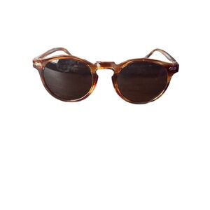 Round Tortoise Shell Sunglasses